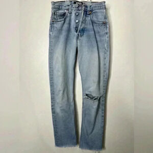 Reformation x Levis Repurposed Distressed Jeans Size 24